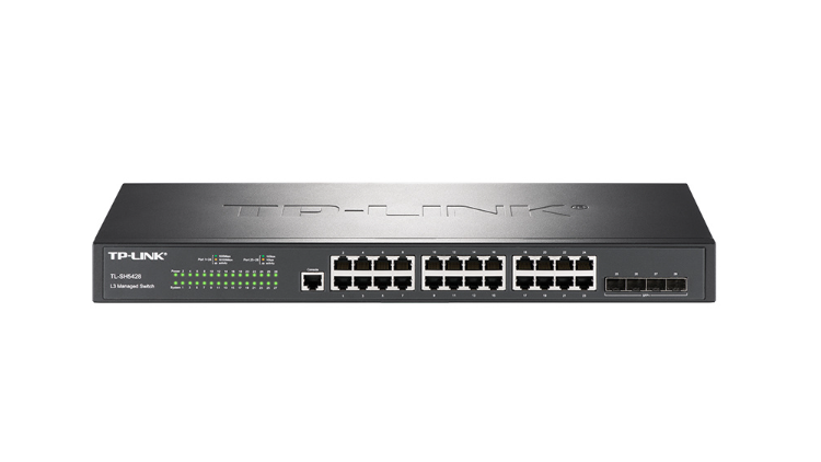 TP-LINK TL-SH5428 萬兆上聯(lián)三層網(wǎng)管交換機